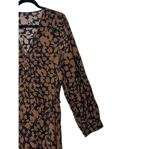 RAILS Fabian Dress Women's Small Long Sleeve Career Formal Cocktail Party Belt - Picture 12 of 12